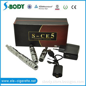 New stainless clearomizer S CE5 kit with replaceable coil
